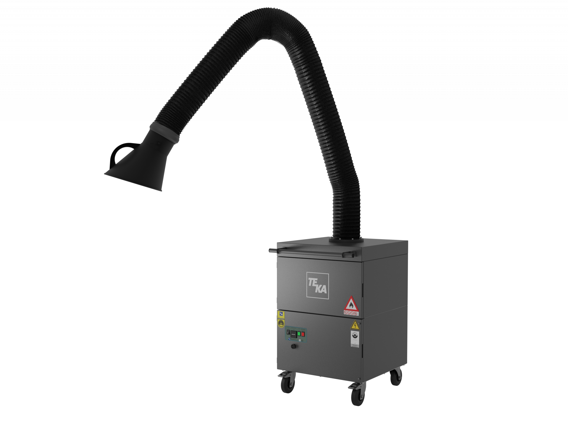 Urządzenie filtrowentylacyjne CareMaster z jednym 4m ramieniem Teka